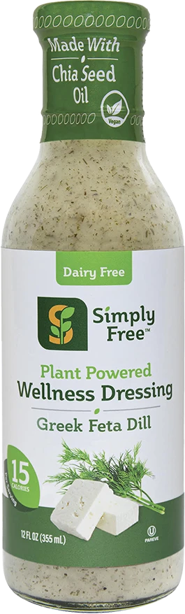 Greek Feta Dill Plant Powered Wellness Dressing
